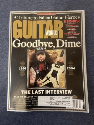 Guitar World Magazine March 2005 - Goodbye Dime - The Last Interview 1966-2004 Foto 1 de 2