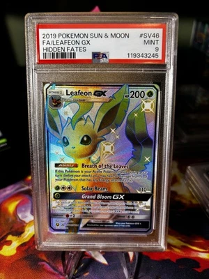 Leafeon GX SV46/SV94 Hidden Fates: Shiny Vault Holo - Image 1 of 2