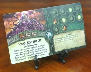 Elder Sign YOG-SOTHOTH Card Expansion ANCIENT ONE Promo ARKHAM NIGHTS 2013 - Picture 1 of 1
