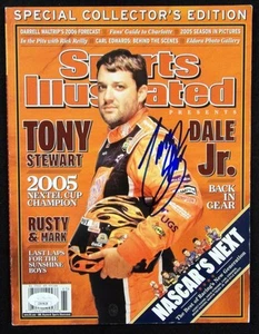 Tony Stewart Signed Sports Illustrated December 2005 Magazine JSA Authenticated - Picture 1 of 2
