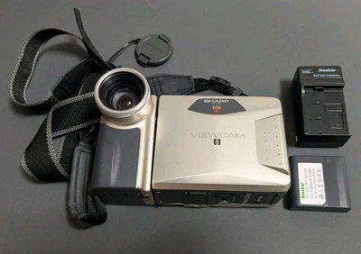 Sharp VL-AH30 Hi8 8mm Video8 Camcorder Recorder Player VL-AH30U As-Is For Parts - Image 1 of 4