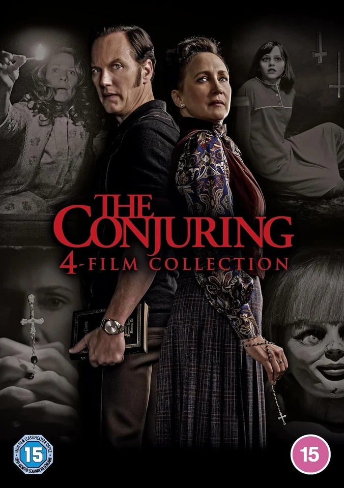 The Conjuring 4-Film Collection - DVD BOX SET - NEW & SEALED - Image 1 of 1