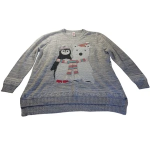 Holiday Time 3x Pinguin Bär Pullover Tunika Weihnachtspullover kitschig festlich - Bild 1 von 8