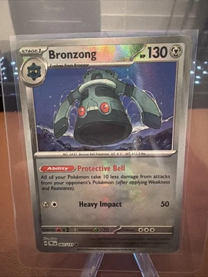 Pokemon - Bronzong (Poke Ball Pattern) - 067/131 - Prismatic Evolutions NM - Image 1 of 2