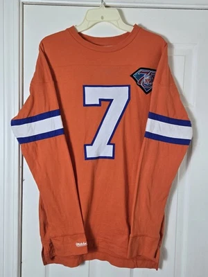 Camisa Jersey Mitchell & Ness Denver Broncos John Elway Manga Larga Para Hombre Talla M Foto 1 de 4