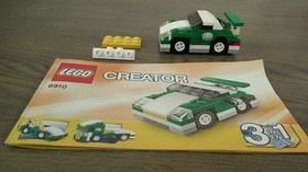 LEGO CREATOR: Mini Sports Car (6910) 100% Complete w Minifigures & Instructions