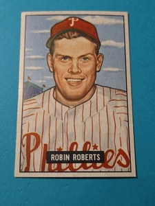 1951 Bowman Set-Break #3 Robin Roberts EXMNT+ - Picture 1 of 11