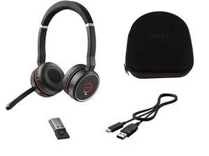 ✅ Jabra Evolve 75 SE Wireless Bluetooth Headset - Active Noise Cancellation ✅ - Afbeelding 1 van 6