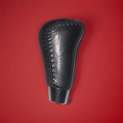 99-03 ACURA TL 01-03 CL 01-06 MDX SHIFT KNOB 皮革变速器 正品 黑色 原始设备制造商 — 第 1/4 张图片