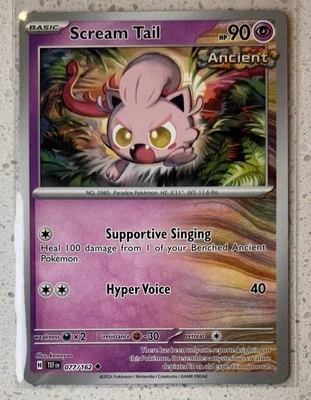 Scream Tail 077/162 Sv05: Temporal Forces Regular NM - Image 1 of 2