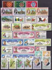 3 x escaneos conmemorativos de san vincent mnh - Imagen 1 de 3