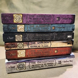 Complete Lot of 6 Michael Scott The Secrets Of Immortal Nicholas Flamel Books - Picture 1 of 4