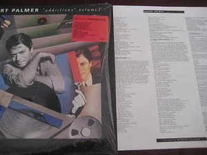 ROBERT PALMER ADDICTIONS VOLUME ONE ORIGINAL WITH LINER NOTES Analog Sealed LP - Picture 1 of 1