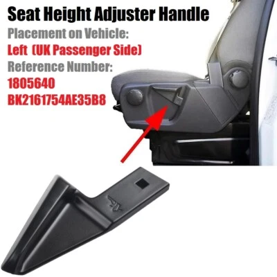 For Ford Transit MK8 Custom Seat Height Adjustment Handle 1805640 BK2161754AE35B8 - Image 1 of 4