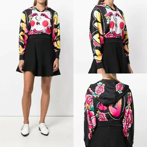 KANSAI YAMAMOTO Japanese Picture Printed Parka Hoodie - Picture 1 of 12