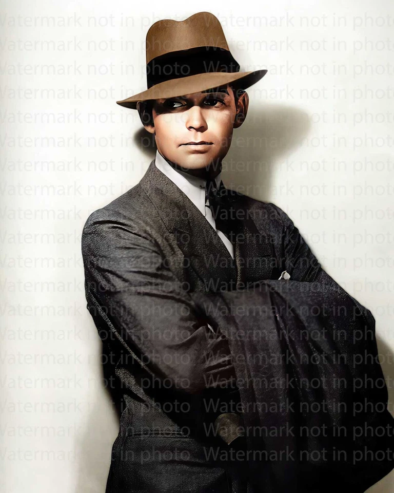 Clark Gable 8x10 RARE COLOR Photo 605 REMASTERED - Image 1 of 1