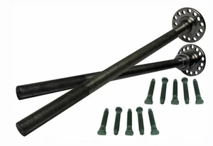Par de ejes de 9 pulgadas para Ford 35 spline de corte a longitud 29,5" de largo con pernos de rueda 5/8 - Imagen 1 de 5