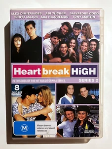 Heartbreak High: Series 2 Two - 90s Aussie Teen Drama TV Series - RARE 8-DVD Set - Picture 1 of 5