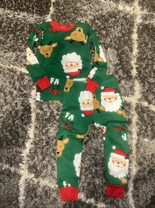Toddler Carter’s Christmas 2 Piece Pajama Set ~ Size 3T - Picture 1 of 5