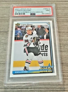 2023-24 Series 2 1992-93 Star Rookies Exclusives Connor Bedard PSA 9 Rookie /100 - Picture 1 of 2