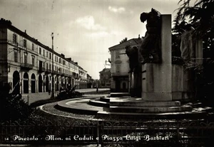 PINEROLO, Torino - Monumento ai Caduti e Piazza Luigi Barbieri - VG - b038 - Imagen 1 de 2