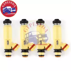 4PCS Car Fuel Injector Fit for Mazda RX8 MX5 1998-2005 Yellow Dens0 195500-4450 - Bild 1 von 13