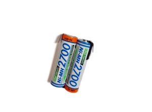 Panasonic / Sanyo Modellbauakku 2er Reihe F1x2 AA 2700mAh 2,4V Ni-MH Lötfahne - Bild 1 von 1