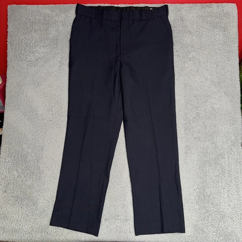 Flying Cross Uniform Pants Men 40R Navy Blue Stripe Police Stripe USA (38x33) - Image 1 of 4