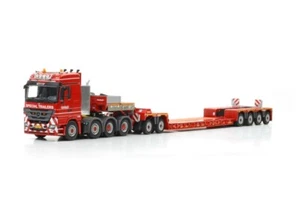 WSI 5128535 Mercedes MP3 8x4 Pendel 2x Dolly w/Floor 4x Platform 1/50 Diecast MB - Picture 1 of 5