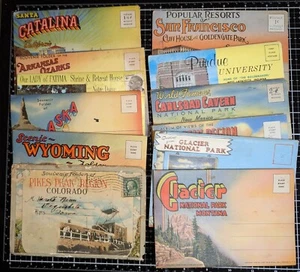 Lot of 12: Vintage Souvenir Folders - Picture 1 of 3