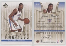 2008-09 SP Authentic Authentic Profiles Kevin Durant #AP-39