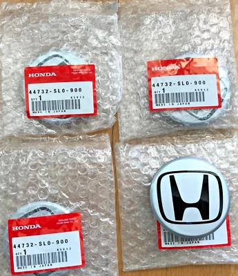 Genuine OEM Acura Honda NSX NA1 NA2 Center Wheel Caps 44732-SL0-900 X 4 - Image 1 of 3
