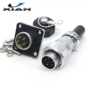WEIPU WS16 5Pin Panel Mount Aviation Connector,Electrical Power Wire Connector - Picture 1 of 8