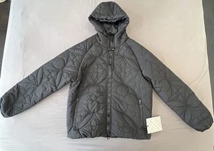 LVSE Flower Quilted Hoodie Jacket - Picture 1 of 4
