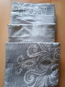 QVC Soft Wave Wende - Bettwäsche-Set 6-tlg. Grau/Hellgrau - Bild 1 von 2