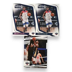 Zion Williamson 2021-22 Panini Chronicles Pink & Silver Threads w/ Bonus Card - Picture 1 of 2