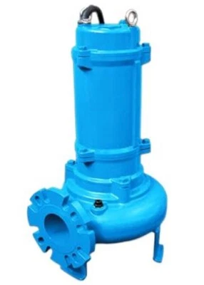 Bomba trituradora de aguas residuales sumergible de 4" - 500 GPM - 230 voltios - 3 fases - cabezal de 55 pies Foto 1 de 2