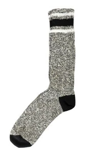 Burberry 100% Cotton  Multi-Color Striped Socks sz M-L - Picture 1 of 2