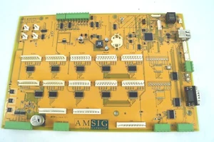 American Signal Board AMSIG WEBBEXPRESS 40-00100-01 REV G Circuit Board A321 - Picture 1 of 7