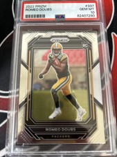 2022 Prizm Football Romeo Doubs | Rookie Card | No. 337 PSA 10