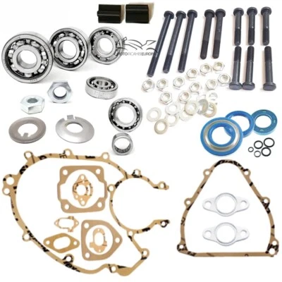 Kit cuscinetti paraoli guarnizioni revisione motore completo per Vespa PK 50 S - Immagine 1 di 2