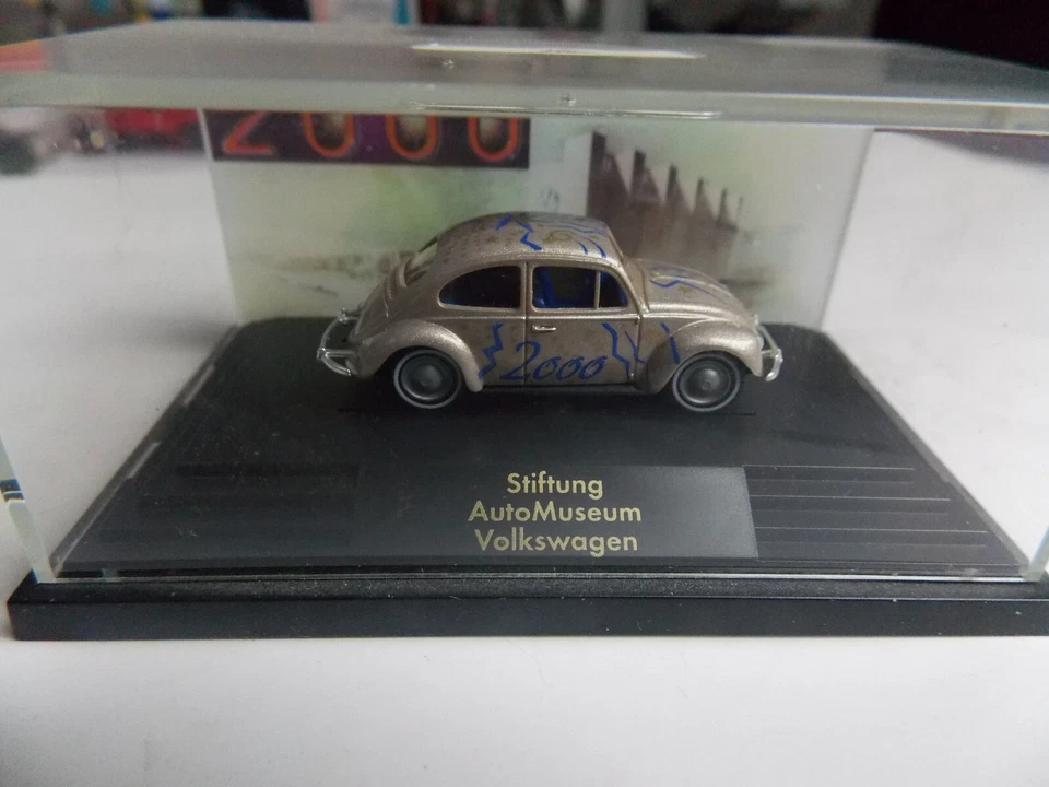Wiking 1:87 VW 1200 Maggiolino Museo D'Auto Volkswagen, Nuovo In Scatola !!! - Immagine 1 di 4