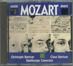 CD Christoph & Claus Bantzer Hamburger Camerata: Mozart Musik & Briefe (1990) - Picture 1 of 1