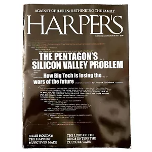 Harpers Magazine March 2024 The Pentagons Silicon Valley Problem - Foto 1 di 1