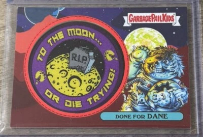 GPK INTERGOOLACTIC RED DONE FOR DANE PATCH  2b #74/75 - Image 1 of 2