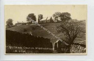 (KLg2051-519) RP, St. Chad's Church, Middlesmoor Unused G-VG