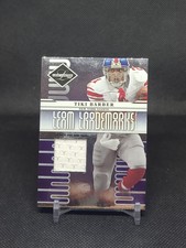 2008 Leaf Limited Team Trademarks Materials /100 #37 Tiki Barber - Giants