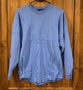 Top camicia maglia Spirit taglia XS sandali blu est. Manica lunga soft touch 1981 - Foto 1 di 5