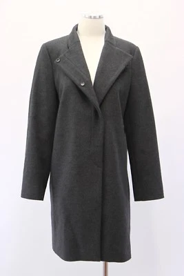Sobretudo feminino Brunello Cucinelli de malha lã cashmere tamanho 42 A181 novo com etiquetas US$ 5495 - Imagem 1 de 4