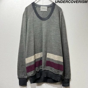 UNDERCOVER UNDERCOVERISM JUN TAKAHASHI Striped Knit Sweater Wool 2 - Picture 1 of 9